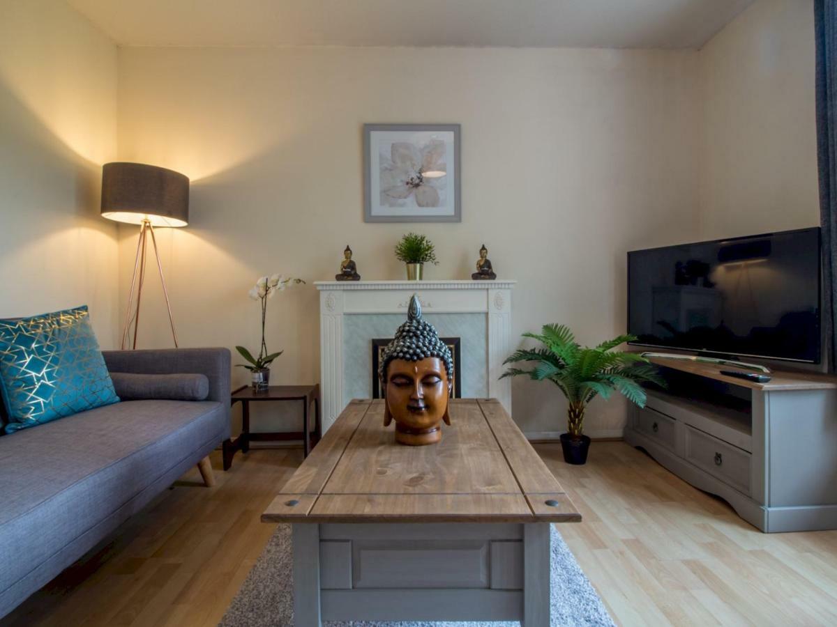 Bright & Tranquil Apartment Near City Centre With Free Parking! Edimburgo Exterior foto